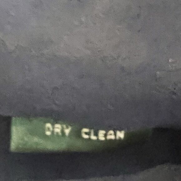 LAUREN RALPH LAUREN Silk & Linen Side Zip Wrap Top Blue & Cream Women’s 14 NEW - Picture 10 of 10